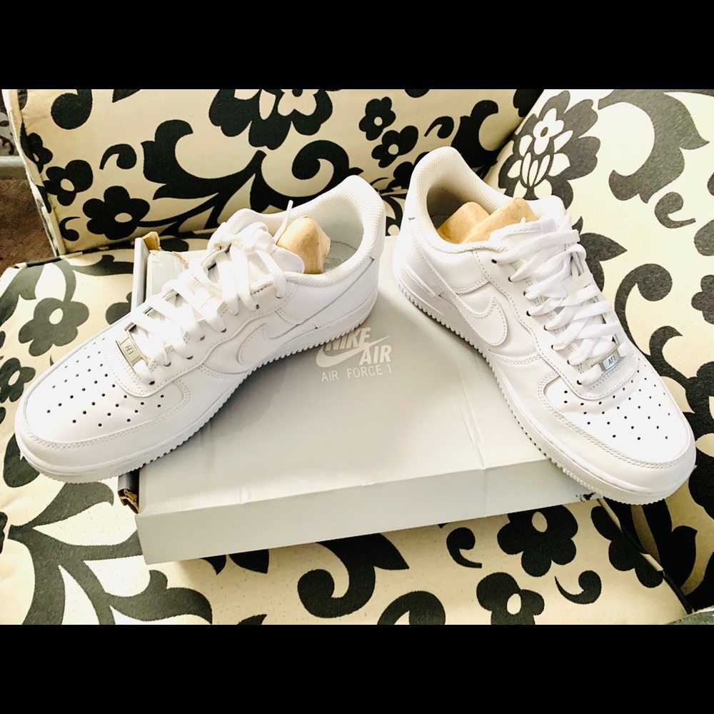White Air Force One - Worn once.  Gift provided.
